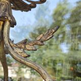 Ancien lustre en bronze Empire