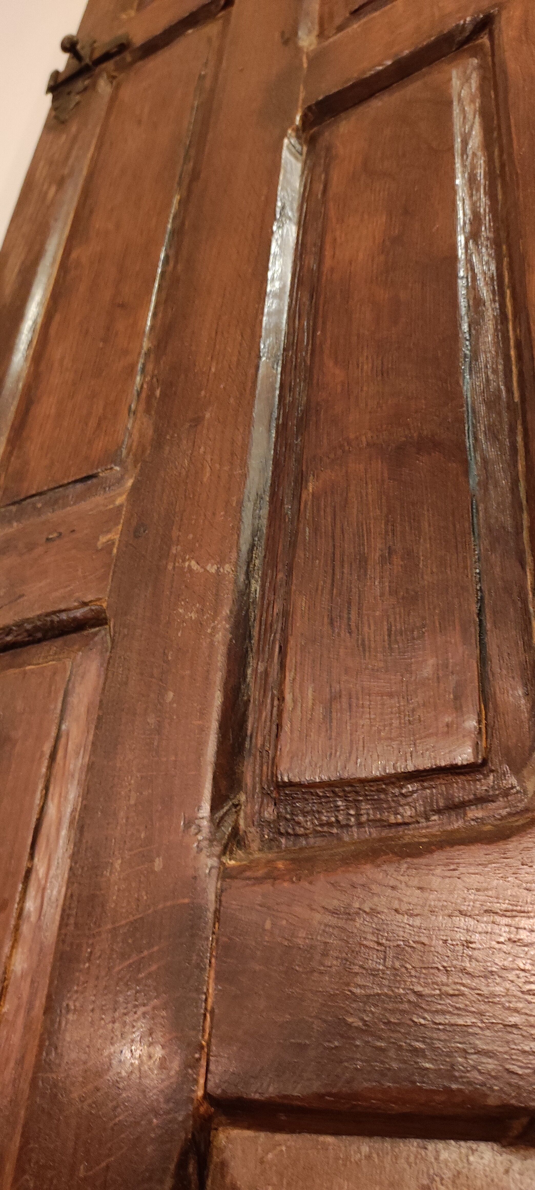 Old door of the seventeenth century