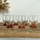 6 verres liqueur vintage