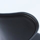 Ensemble de trois chaises séries Sept, modèle 3107, conçu par Arne Jacobsen