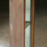 Adorable corner display cabinet in mahogany from the 29th century.