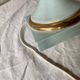 Old large porcelain lamp base - cashmere decor