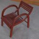 BAUMANN 1930s theatre red bentwood children's chair
