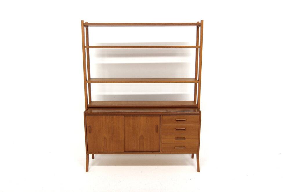 Scandinavian teak and beech secretary, Sweden, 1960
