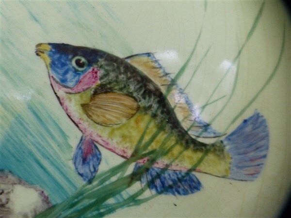 Plates Proceram fish 1950
