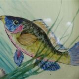 Plates Proceram fish 1950