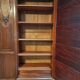 Antique Art Nouveau wardrobe with mirror – Early 20th century
