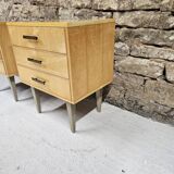 Pair of vintage 1960's bedside tables