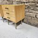 Pair of vintage 1960's bedside tables