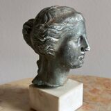 Greek goddess head