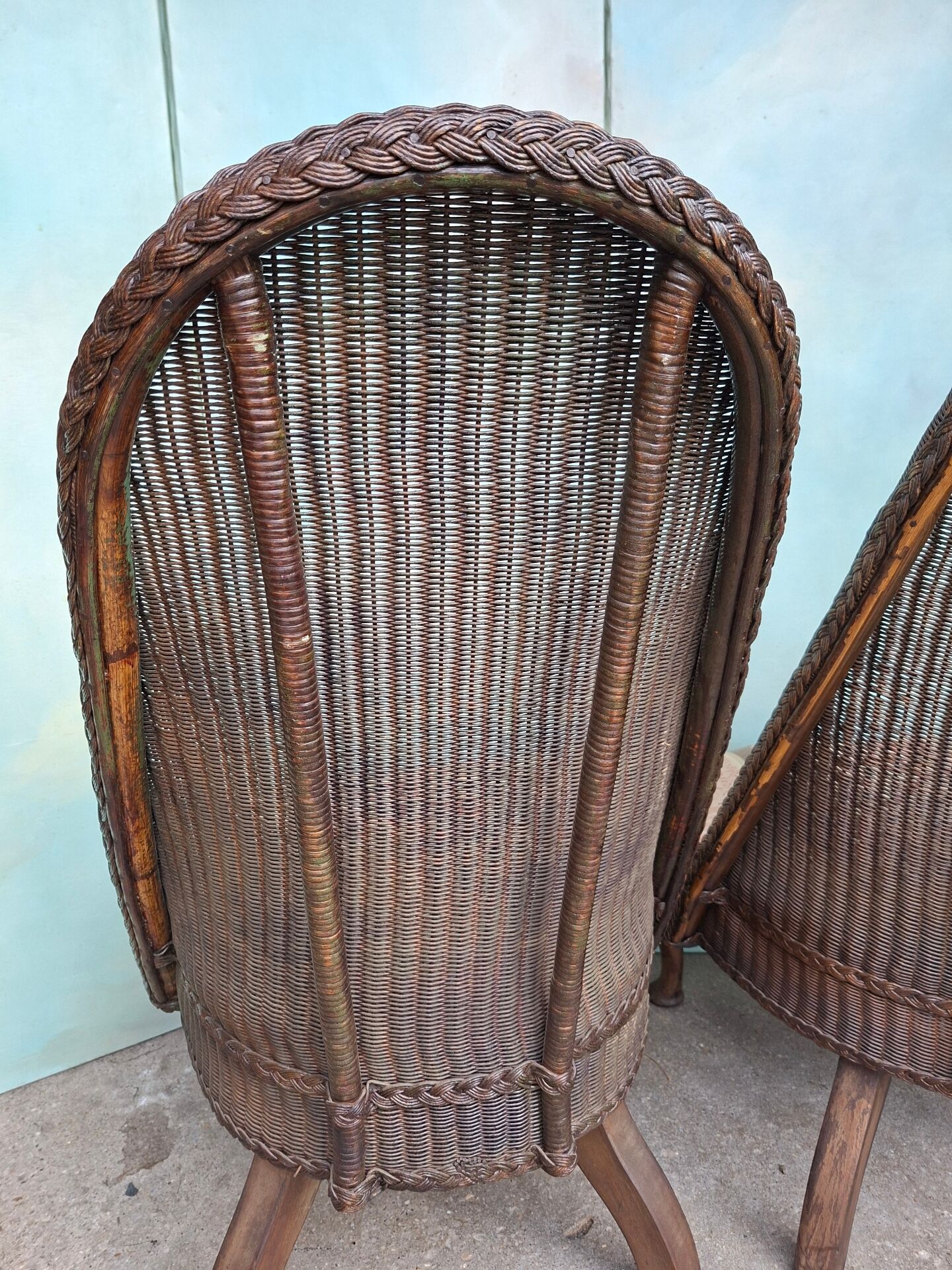 2 Lloyd look 1940 armchairs