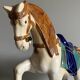 Cheval en céramique émaillée