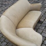 Asymmetric Organic 50s sculptural sofa