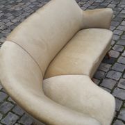 Asymmetric Organic 50s sculptural sofa