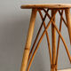 Vintage rattan plant holder
