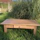 Oak coffee table