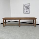 Oak console farm table 3m