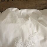Old hemp cloth, MONOGRAM TA