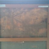 Oil painting on canvas signed lucienne tessier du cros