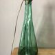 Vintage glass lamp foot