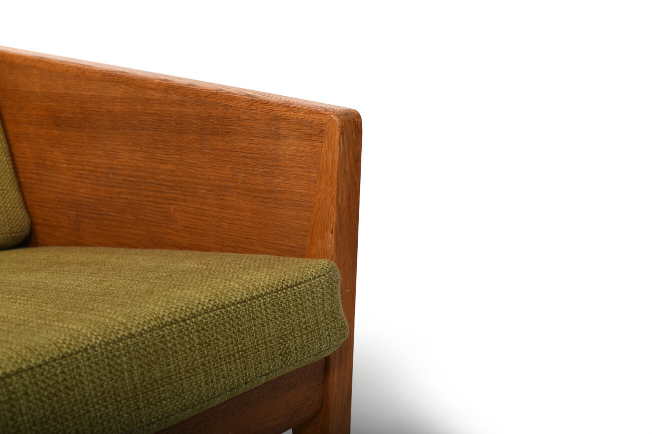 Rare Illum Wikkelsø Sofa in Oak early 1950s.