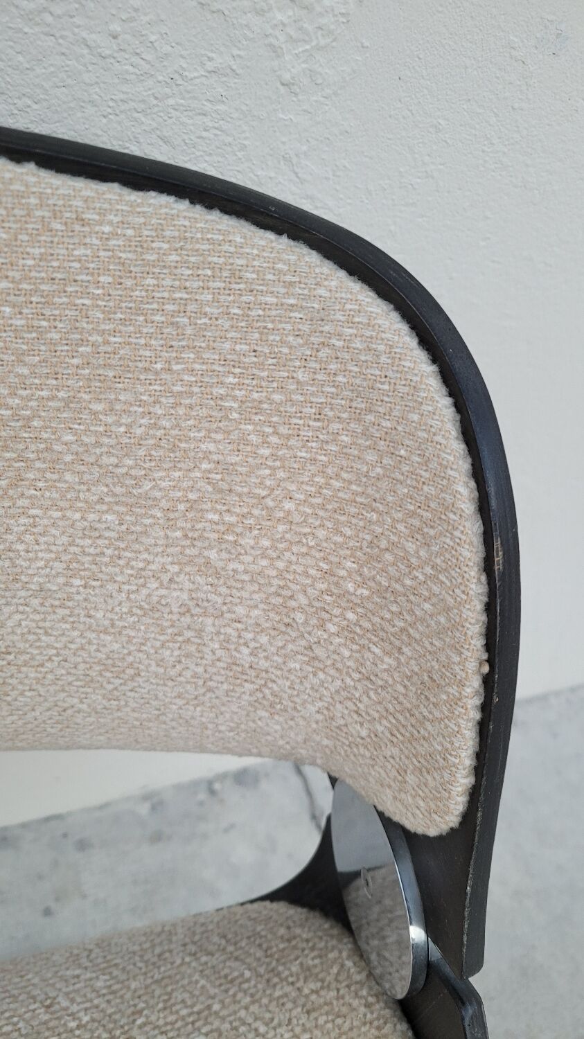 Fauteuil design style Étienne Fermigier 1970 vintage