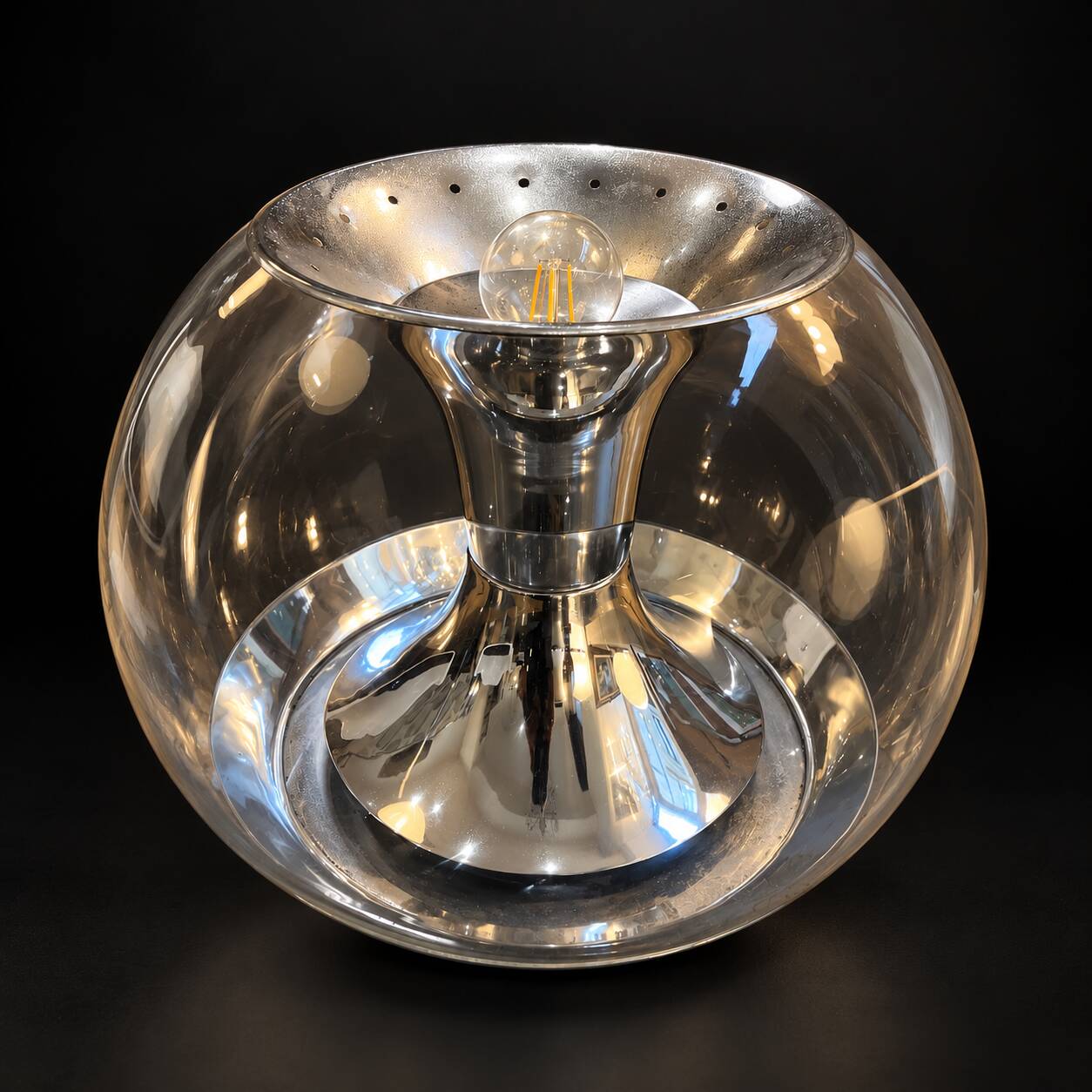 Lamp light, model t417 - italy - 1970s