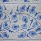 Hand-knotted rug, vintage Turkish rug 50x150 cm