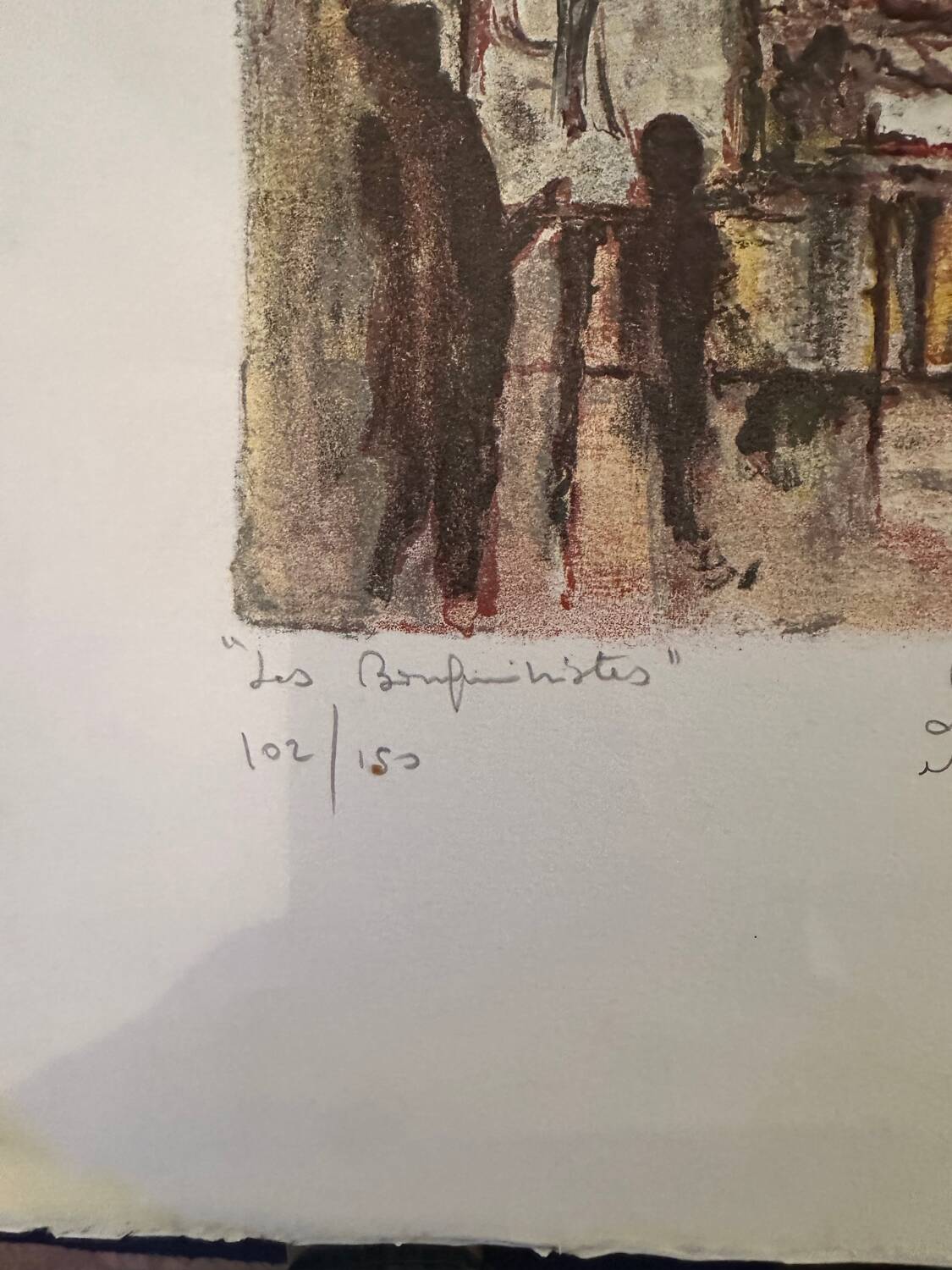 Les bouquinistes, Michel Bruce, 1995