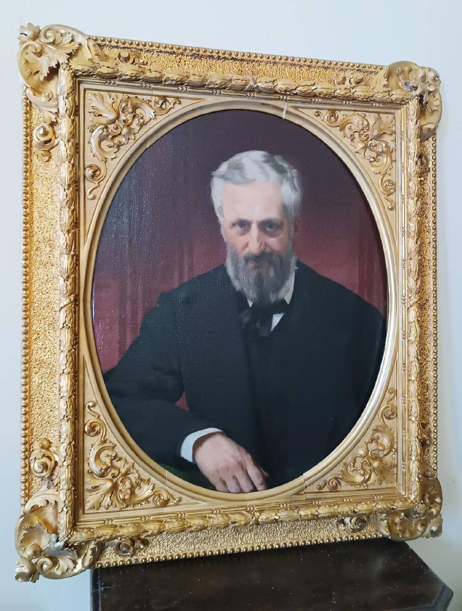 Portrait of Cesare Altoviti oil on canvas - Antonio Ciseri (1821-1893)