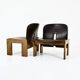 Set of 2 model 925 lounge chairs by Afra & Tobia Scarpa for Cass