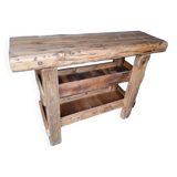 Professional furniture 120cm old solid wood workbench