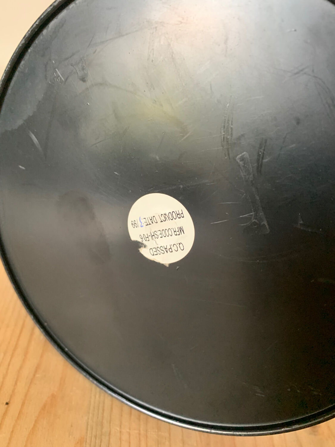 Multicolored desk lamp