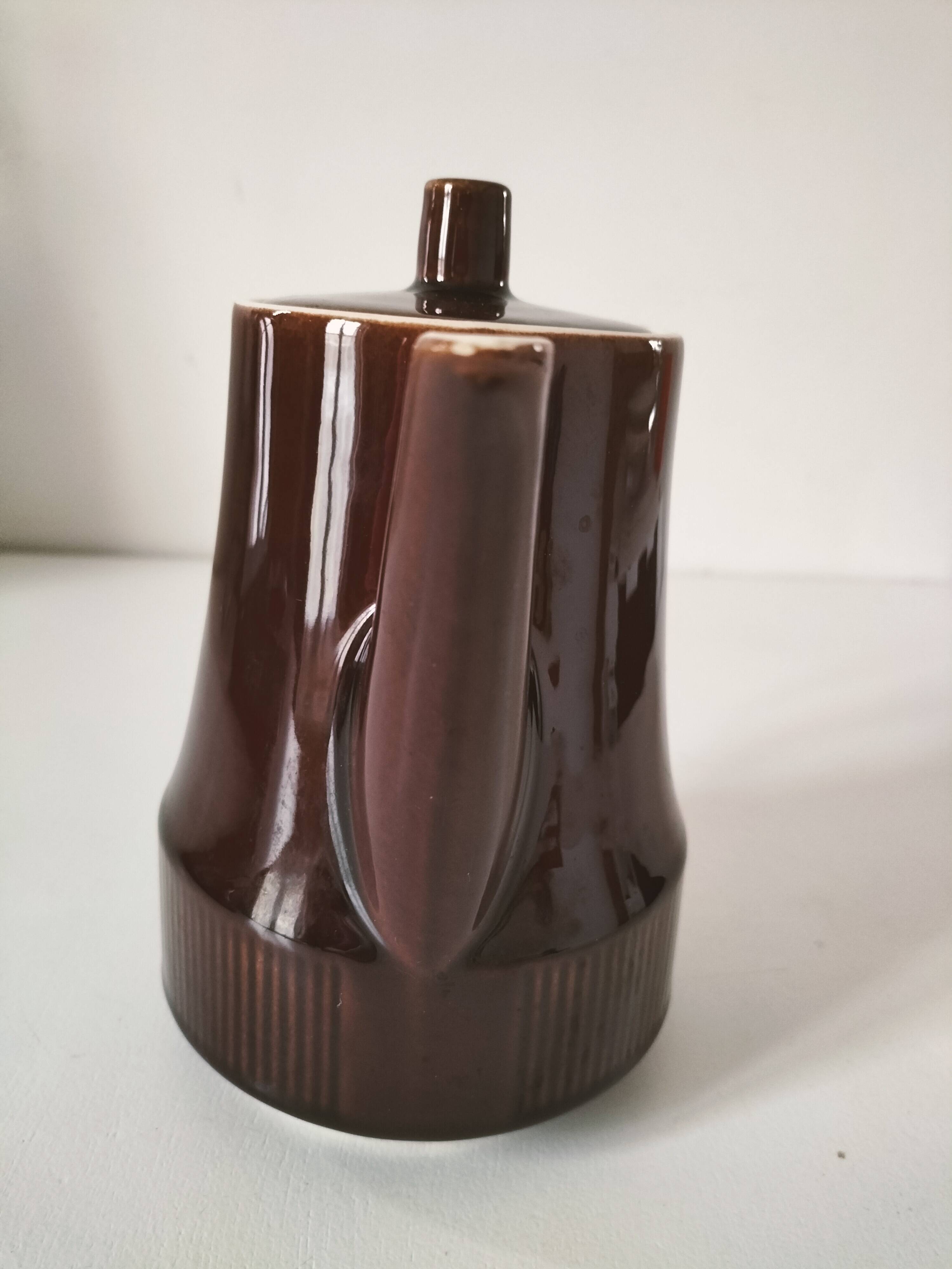 Vintage Melitta chocolate brown coffee maker – 1970s