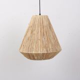 Wicker pendant light