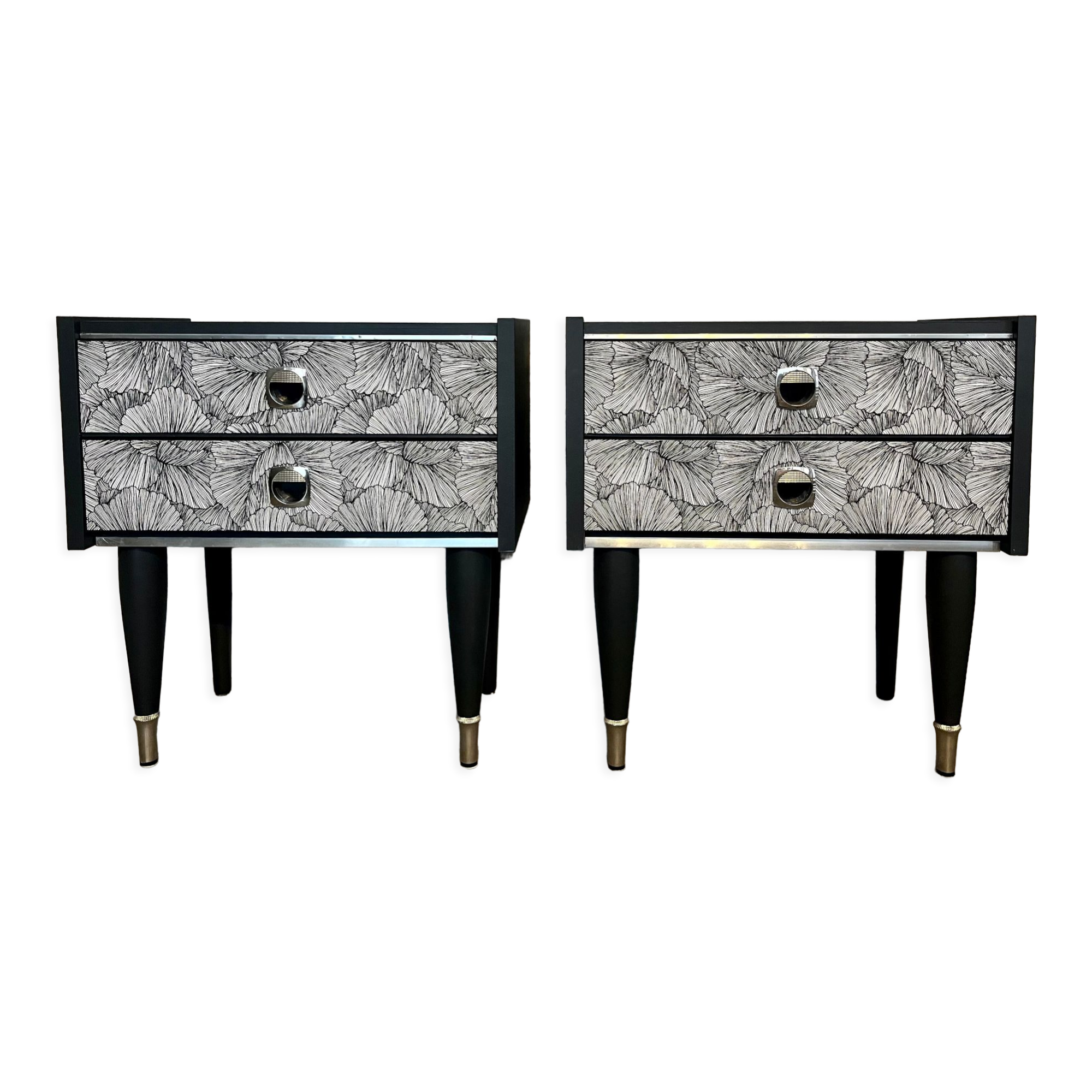 Vintage bedside duo