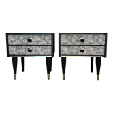 Vintage bedside duo