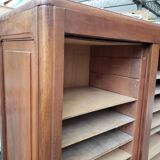 Art Deco period double curtain filing cabinet