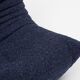 Togo three-seater sofa in dark blue boucle by Michel Ducaroy for Ligne Roset