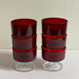 Glass of vintage champagne