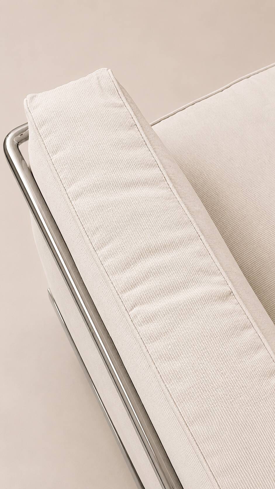 2.5-seater sofa LC3 Le Corbusier Cassina