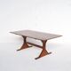 Table haute palissandre Gianfranco Frattini années 50' Bernini éditeur