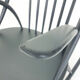Black wooden rocking chair by Illum Wikkelso for Niels Eilersen model IW3, Denmark 1958