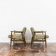 Pair of restored vintage GFM 87 armchairs by Juliusz Kedziorek, 1960s