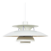 Suspension PH5 de milieu de siècle par Poul Henningsen pour Louis Poulsen, Danemark, années 1960.