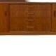 Vintage Scandinavian sideboard, vintage teak sideboard