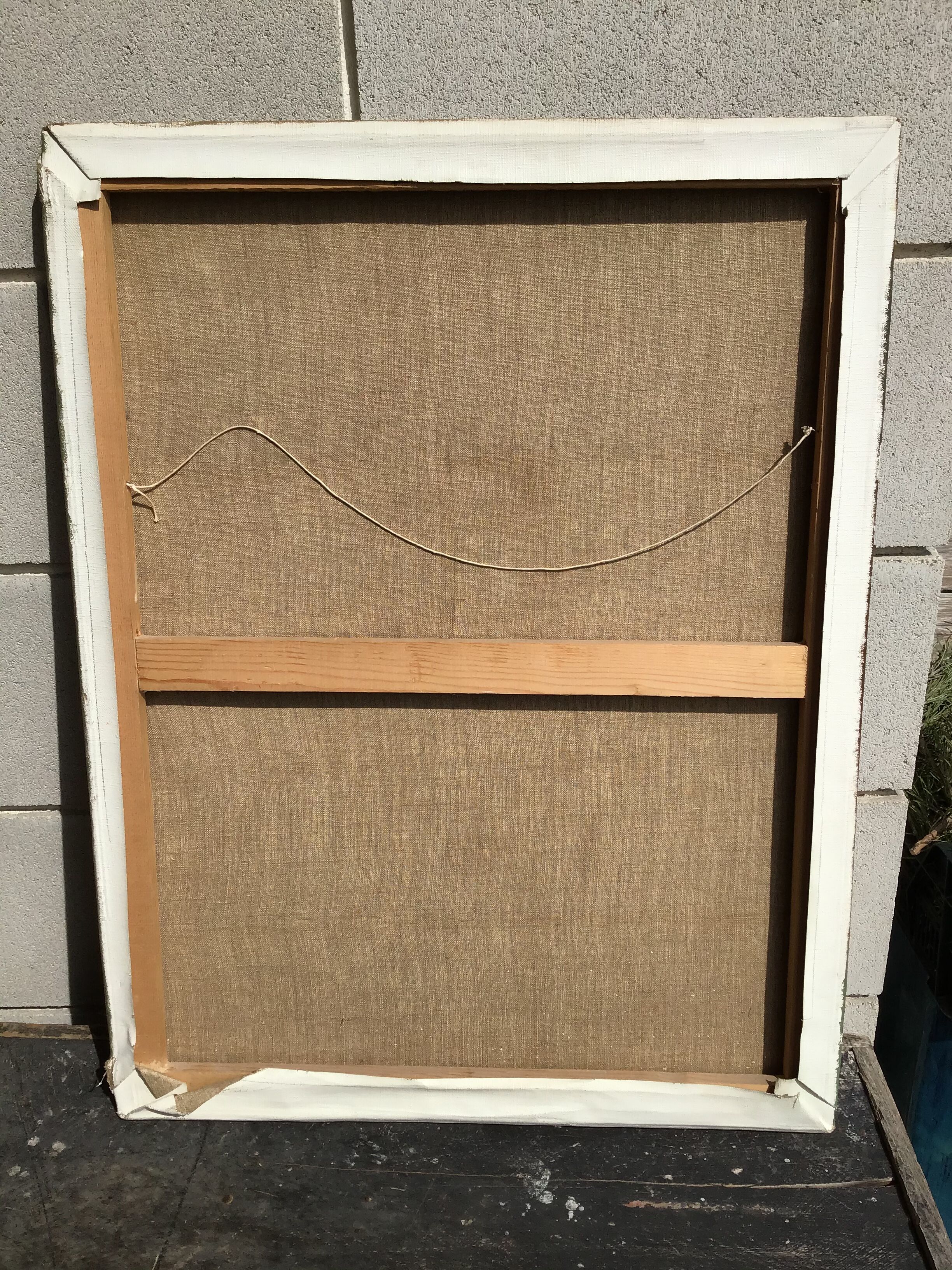 Portrait oil on canvas child