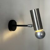Vintage adjustable wall lamp, chrome, France 1970