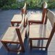 lot de 4 chaises