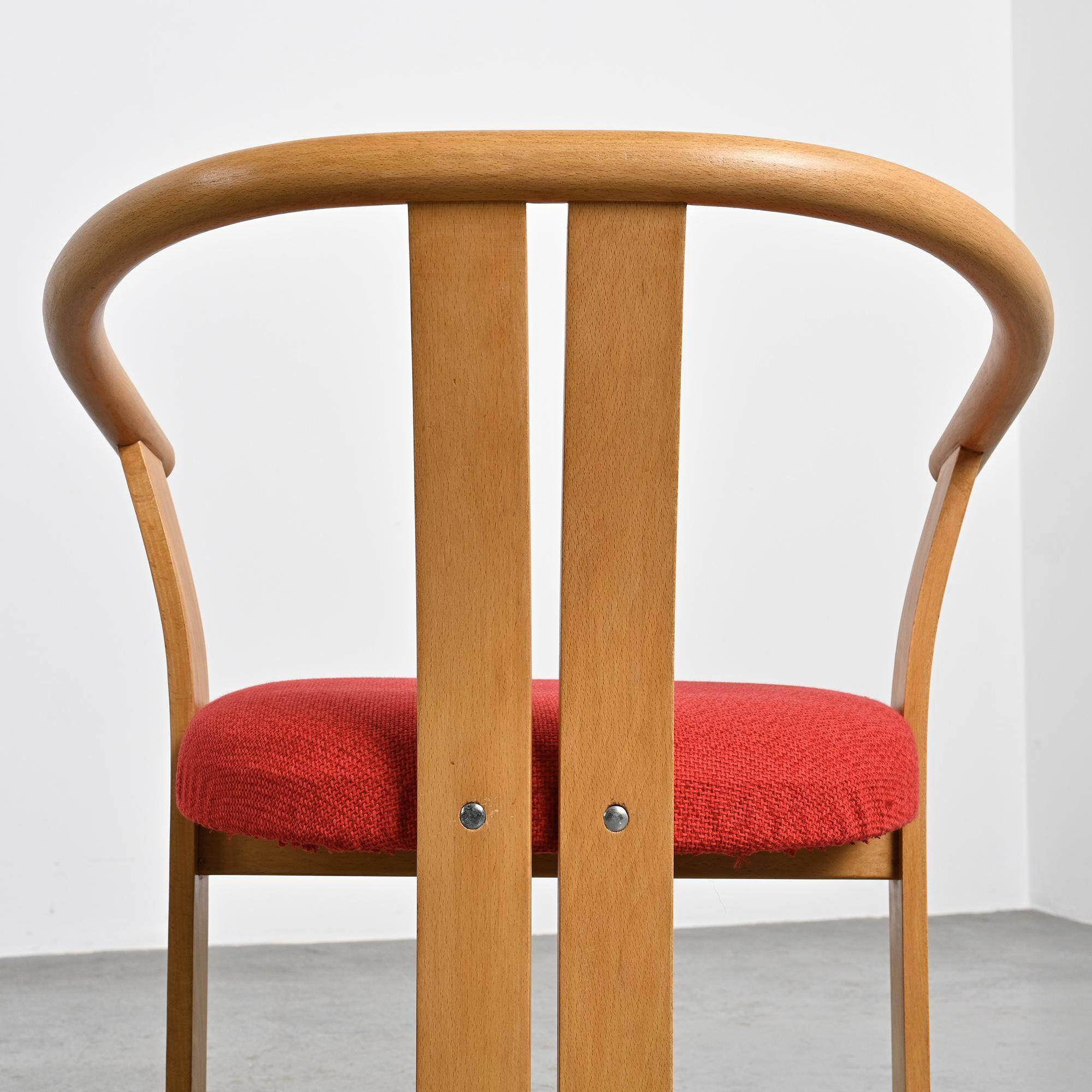 Pair of armchairs by Isamu Kenmochi, Japan circa 1965